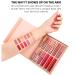 Sonkenir 12-Piece Red Lipstick & Lip Gloss Set - Matte Waterproof Durable Makeup Gifts for Women - Buy Online on GoSupps.com