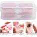 Restokki Contact Lens Case - Pink Cosmetic Organizer for Daily Use & Travel | Durable Plastic Holder - Buy Online on GoSupps.com