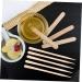 Mikinona 100th Waxing Sticks - Premium Wooden Hair Wax Bars for Body & Nasal Growth | Irregular Applicator for Effortless Waxing - Buy Online on GoSupps.com