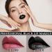 Black Lipstick & Lip Liner Set - Matte Waterproof Long-Lasting Lip Makeup for Halloween & Gothic Costumes | International Shipping - Buy Online on GoSupps.com