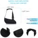 Pediatric Arm Sling - Black, Small Size with Padded Shoulder Strap (Pack of 1) - Buy Online on GoSupps.com