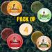 Buy Pack of 4 Natural Shampoo Bars - Orange Strawberry Vanilla & Aloe Vera | Organic Vegan Eco-Friendly Anti-Dandruff Sulfate-Free - Buy Online on GoSupps.com