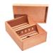 Cigar Box Unpainted and Glue-Free Cigar Men's Cigar Gift Set Can Hold 50 Cigars