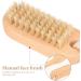 minkissy Wooden Face Cleansing Brush for Facial Exfoliation Dry Brush for Face Care Exfoliating Face Brush Skin Scrubber - Buy Online on GoSupps.com