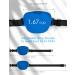 Gobeigo Silicone Dog Treat Bag with Clicker - Magnetic Closure Puppy Training & Walks Fanny Pack (Blue) - Buy Online on GoSupps.com