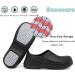 Non Slip Waterproof Men's Chef Shoes - Size 10.5 Black | Oil Resistant Kitchen Clogs for Restaurant Workers - Buy Online on GoSupps.com