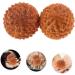 Lurrose 2-St Massage Globe Hand Wrist Ball - Essential Tools for Hand Massage & Exercise | Wood Accessories - Buy Online on GoSupps.com