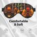 Spices Print Unisex Sleep Mask | Double-Sided Eye Mask for Sound Sleep & Skin Care - Shop Now - Buy Online on GoSupps.com