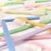 Dr. Bauer's 100 Pack Disposable Toothbrushes with Toothpaste | Eco-Friendly Travel & Hotel Toiletries | Sustainable Colors: Violet Green Blue Red - Buy Online on GoSupps.com