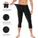 Runhit Men's Compression 3/4 Pants with Pockets 2 Pack - Black & Gray, Medium - Buy Online on GoSupps.com