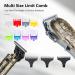 Soonsell Hair Clippers for Men - Professional Cordless Barber Set for Close Cutting Beard & Nose Trimming with T-Blade Trimmer, LCD Display (Bronze) - Buy Online on GoSupps.com