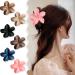6 PCS Flower Hair Claw Clips Nonslip Matte Hair Clips for Women Thick Hair to Thin Hair Styling Accessories Cute Claw Clips Hair Clip - Buy Online on GoSupps.com