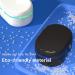 Denture Bath Box and Denture Brush Denture&Retainer Set Denture Case with Mirror (Black) - Buy Online on GoSupps.com