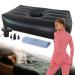 BBL Bed BBL Sleeping Pillow After Surgery with Inflators and Cushions BBL Recovery Mattress for Post Surgery Recovery and Sleeping and During Pregnancy Hole Design/Portable Waterproof