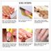 VNICESLI 4-Piece Gel Nail Polish Set | 7-in-1 Assembly Gel & Builder Base Gel for Perfect UV/LED Nails - Clear & Nude Shades - Buy Online on GoSupps.com
