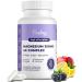 Finelogy 4X Magnesium Complex 300mg Magnesium Supplement with Chelated Glycinate Citrate Malate & Ascorbate High Absorption for Stress Sleep Muscle & Bone Health 90 Capsules