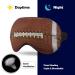 LynaRei American Football Laces Sleep Mask - Blackout Eye Cover for Full Night's Sleep, Travel, and Nap - Buy Online on GoSupps.com