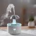 Experience Cloud diffusers for Essential Oils Large Room Sleeping Oil diffusers Dry Skin humidifier Relaxing Humidifiers -Colorful LED Night Light (Aromatherapy Oil diffusers White)