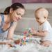 MyDova Silicone Baby Bite Toys | BPA-Free Gripping Ball Rattles for 0-9 Months | Perfect Baby Gift in Pink - Buy Online on GoSupps.com