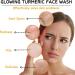 Turmeric Salicylic Acid Facial Cleanser - Turmeric Face Wash - Deep Cleansing Foaming Turmeric Face Cleanser - Face Care - Face Wash Women - Clean and Clear Face Wash for Removing Acne & Impurities - Buy Online on GoSupps.com