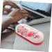 Homsfou Double-Layer Glasses Case Travel Storage Box for Sunglasses & Contacts | Durable Accessories for Sensitive Lenses | Perfect Travel Kit - Buy Online on GoSupps.com