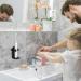 Kaxenig Self-Adhesive Toothbrush & Razor Holder - Wall Organizer for Bathrooms | Ideal for Hotels - Black - Buy Online on GoSupps.com