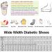 Men's Extra Wide Diabetic Slippers with Adjustable Closures Breathable Mesh Walking Sneakers for Arthritis & Swollen Feet | Black/Gray, Size 11.5 - Buy Online on GoSupps.com