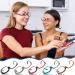 Dunzy 5 Pairs Magnifying Makeup Glasses for Women - Flip Down Cosmetic Reading Spectacles +2.50 - Buy Online on GoSupps.com