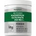 Magnesium Glycinate Powder | 250 mg | 10 oz | Buffered | Vegan Vegetarian Non-GMO Gluten Free Supplement | by Piping Rock