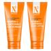 Nutriglow Advanced Organics Vitamin C Sunscreen SPF 50 (100Gm) & Body Lotion (150Ml), Daily Use for All Skin Type - Combo Pack of 2