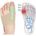 Bunion Corrector for Women & Men Bunion Socks Toe Corrector Comfortable & Breathable for Day/Night Support Hallux Valgus Pain Relief Non-Slip Big Toe Straightener beige