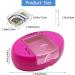 Dolstar Magnetic Pin Holder with 100 Plastic Head Pins & Drawer - Pink Magnetic Pincushion for Sewing & Quilting - Buy Online on GoSupps.com
