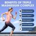 Magnesium Glycinate Liquid Drops with Taurate & Citrate, Magnesium Supplement for Sleep, Calm & Relaxation, with Potassium & Omega-3, High Absorption Formula, Blueberry Flavor, 2 Fl Oz - Buy Online on GoSupps.com