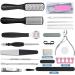 32 in 1 Foot File Pedicure Set Hard Skin Remover for Feet Callus Remover Foot Care Dead Skin Remover Foot Grater Dry Skin Remover Feet File Hard Skin Remover Scrub for Home Pedicure - Buy Online on GoSupps.com