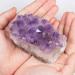 Nupuyai Natural Amethyst Druse - Irregular Crystal Cluster for Reiki Healing & Home Decoration - XXL Rough Stone - Buy Online on GoSupps.com