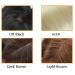 Human Hair Topper 11 Clip-in Hairpiece for Thinning Hair - Light Brown | International Shipping Available - Buy Online on GoSupps.com