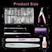 Buy Ywinler Artificial Long Coffin Nail Tips - False Nails with Box Clipper & File for Perfect Manicure - International Shipping Available - Buy Online on GoSupps.com