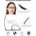Buy OCCI CHIARI 4 Pack Blue Light Blocking Reading Glasses | UV Filter Computer Readers for Men & Women - 3.5x (Black Brown Gray Red) - International Shipping Available - Buy Online on GoSupps.com