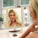 Mirrorvana X-Large 44 LED Vanity Makeup Mirror | 3 Color Modes | 10X 5X 3X Magnifying Panels | 360 Rotation | Touch Screen Dimmer Switch | Dual Power | HD Glass (White) - Buy Online on GoSupps.com