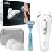 Braun IPL Silk Expert Pro 3 hair removal device women/men 2 attachments visible hair removal designed in Germany Venus razor alternative to laser hair removal PL3121 white/silver old - PL3121