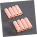 Healvian 8 Pcs Toe Protector Gel Caps Set for Corn Pain Relief - Beige C01 Invisible Thumb and Finger Sleeves - Buy Online on GoSupps.com