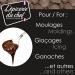  picerie du Chef EDC8632 - Dark Chocolate Pucks 500 g - Cover Chocolate for Desserts Pastries Cakes Icing - Ingredient 58% - Buy Online on GoSupps.com