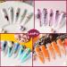 LanFo Poly Extension Gel Nail Kit - 12 Colors Builder Gel Set for Nail Enhancement - Beginner Friendly Acrylic Fashion Set with Slip Solution - Pink+Grey - Buy Online on GoSupps.com