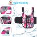 JOYPAWS Dog Life Jacket | Fashion Pet Swimming Vest | Adjustable Handle | M Medium Camouflage Pink Shark - Buy Online on GoSupps.com