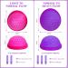INBOLM 2 Pack Menstrual Discs Reusable Period Cups Medical-Grade Silicone Flat-Fit Cup Moon Cup Alternative to Tampons Petal Thin and Ultra Comfortable for Women Sizes S + L with Silicone Case - Buy Online on GoSupps.com