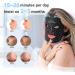  foreverLily LED Light Therapy Mask for Face and Neck - 7 Colourful LEDs - Beauty Device for Skin Rejuvenation and Firming Anti-Aging Wrinkles and Spots (Black) - Buy Online on GoSupps.com