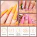 Lavender Violets 12-Colours Acrylic Powder Nail Kit with DIY Art Tools - N963A Sunset Rose Gold - Buy Online on GoSupps.com