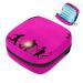 Storage bags for women's bandages summer beach football pink large menstrual cup pocket with zipper periodic inserts bags panty liners tampons for girls and women multi -colored 05