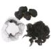 Buy LUOEM 100 Pieces Invisible Elastic Hair Nets - Black Mesh Bun Secure Hold | International Shipping - Buy Online on GoSupps.com