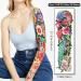 Temporary Tattoo Set - 55 Sheets Full & Half Arm, Flower, Butterfly, Lion, Wolf, Peacock Designs for Women Men, 30 Tiny Tattoos for Adult Kids - Buy Online on GoSupps.com